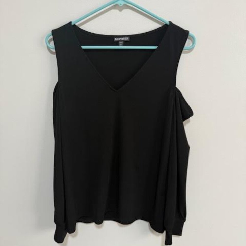 Express Cold Shoulder Blouse - image 1